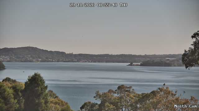 View over Lake Macquarie