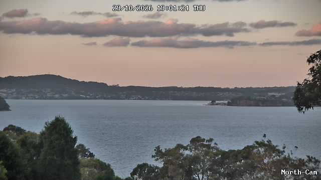 View over Lake Macquarie